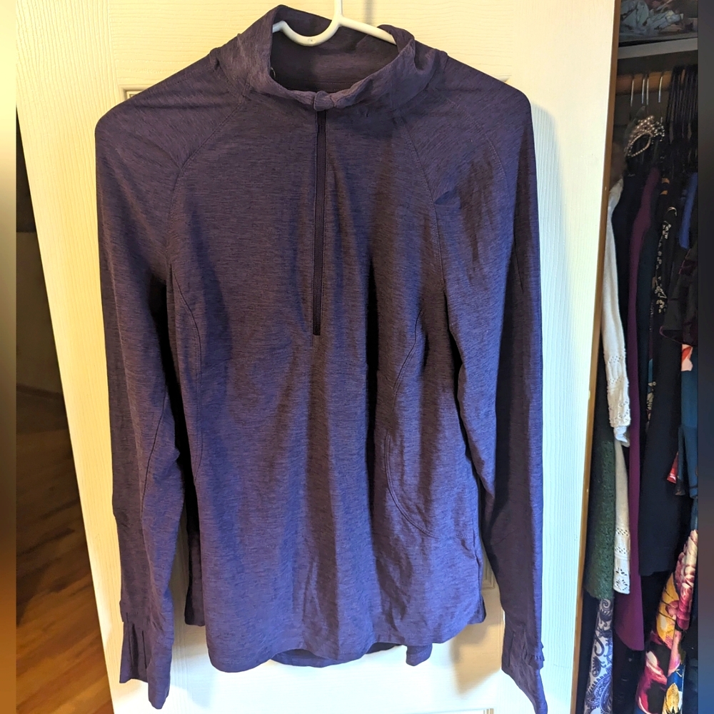 Avia Plum Zip Up Pullover